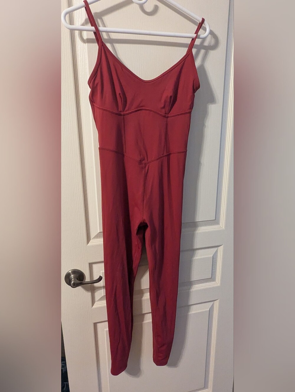 Joylab Corseted Jumpsuit Unitard Size Small In Red